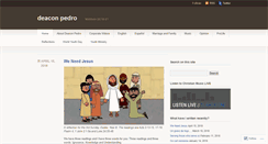 Desktop Screenshot of deaconpedro.com